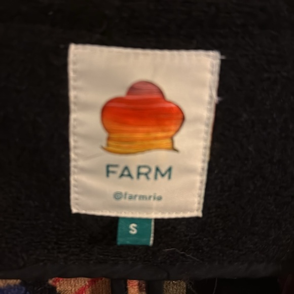 FARM Rio Black Multicolor Aztec Knit Cardigan - Picture 6 of 8